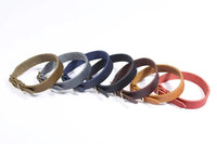 Fettleder-Halsband Pure Basic – Produkt- & Detailansicht | Bellepet