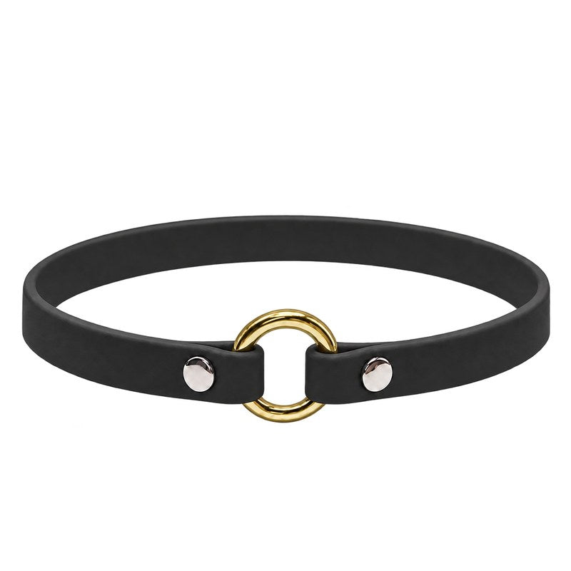 Bellepet leichtes Halsband aus Biothane – Messing