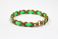 Bellepet Halsband „Farbrausch light“ – Messing | Bellepet