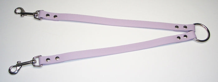 Bellepet Biothane 2-er Koppel 30cm - Messing
