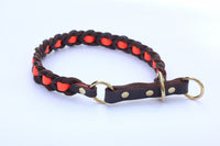 Bellepet Zugstop-Halsband "Melange" - Messing