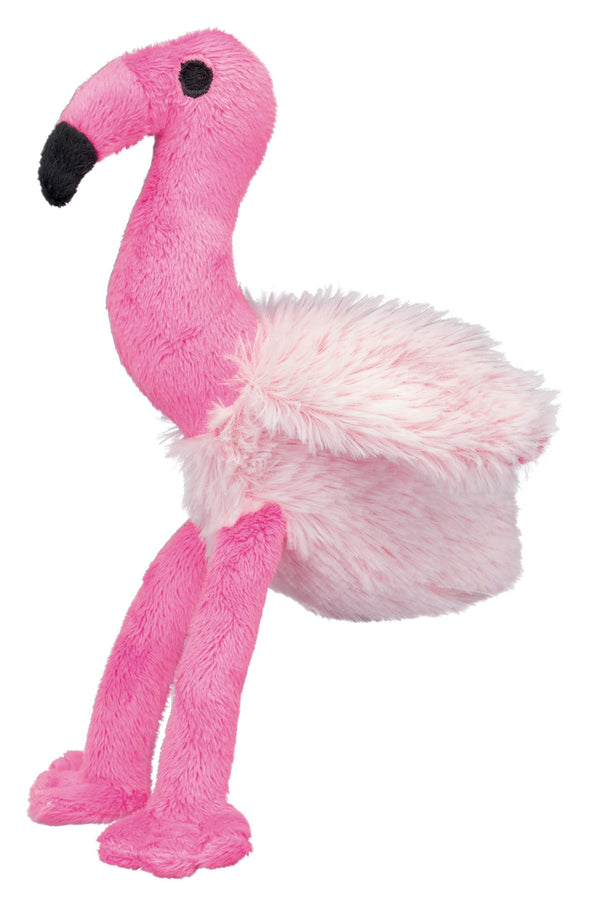 Trixie Plüsch Flamingo Hundespielzeug