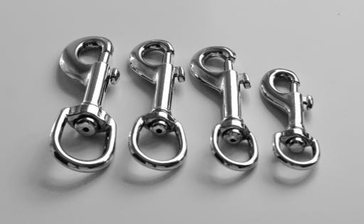 Bellepet Karabiner Chrom