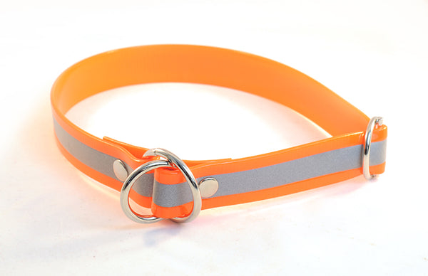 Bellepet Biothane-Halsband Reflex mit Zugstop
