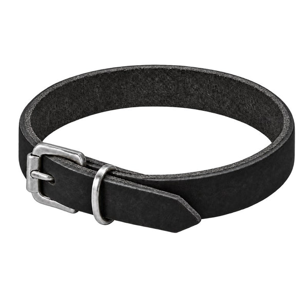 Bellepet Fettleder-Halsband „Pure Basic“