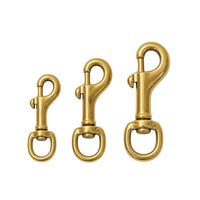 Bellepet Karabiner aus Messing in allen Größen (62 bis 80 mm)