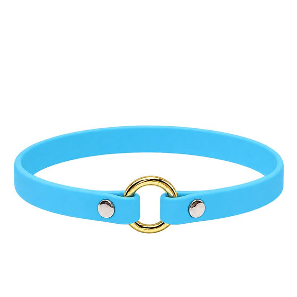 Bellepet leichtes Halsband aus Biothane – Messing