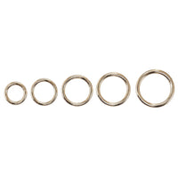 Bellepet Rundringe aus Chrom in allen Größen (15 bis 30 mm Innenmaß)