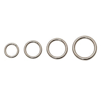 Bellepet Rundringe aus Edelstahl in allen Größen (15 bis 30 mm Innenmaß)