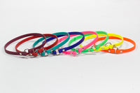 Bellepet - leichtes Halsband aus Biothane für große Hunde - Chrom
