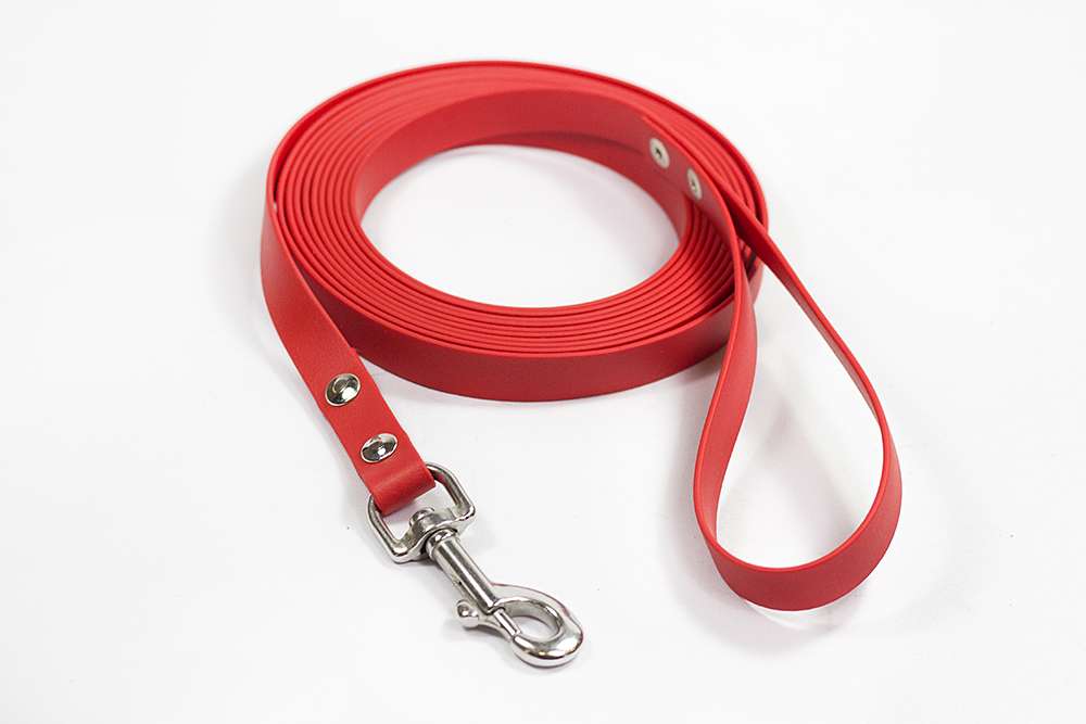 Bellepet Biothaneleine / Schleppleine 10m mit Handschlaufe Edelstahl
